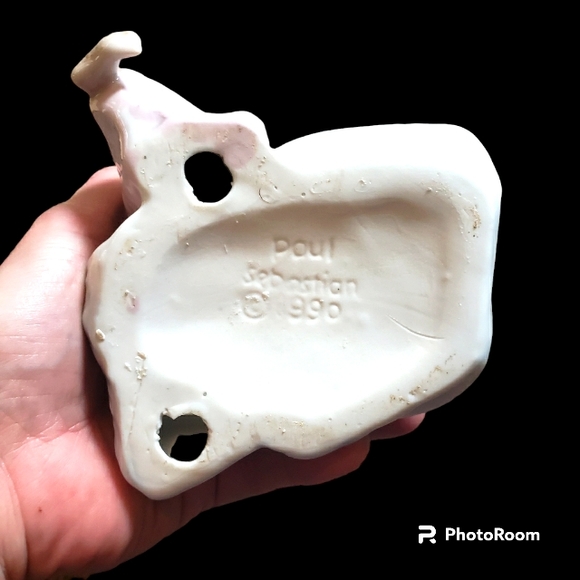 Beautiful Vintage Paul Sebastian (1990) Ceramic Mother and Daughter Figurine - Picture 8 of 8